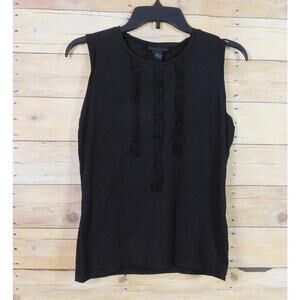 Vintage The Limited Tank Top Medium Black Casual